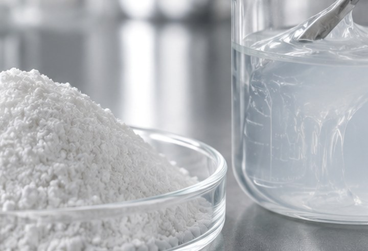 Industrial-grade xanthan gum product presentation