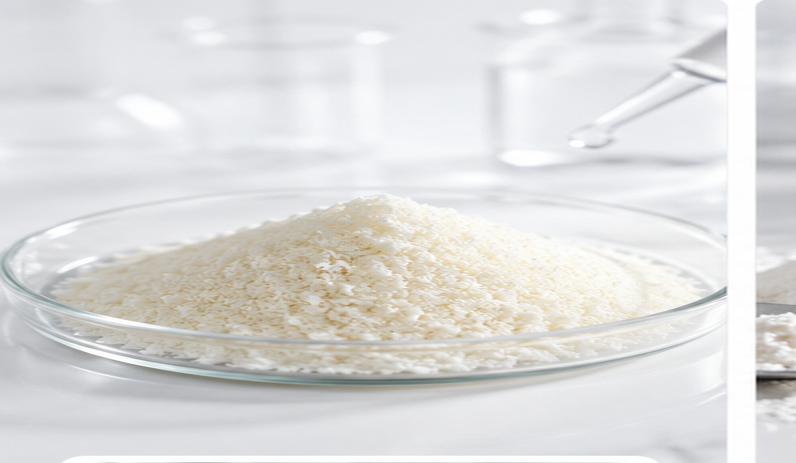 Modified corn starch powder product presentation