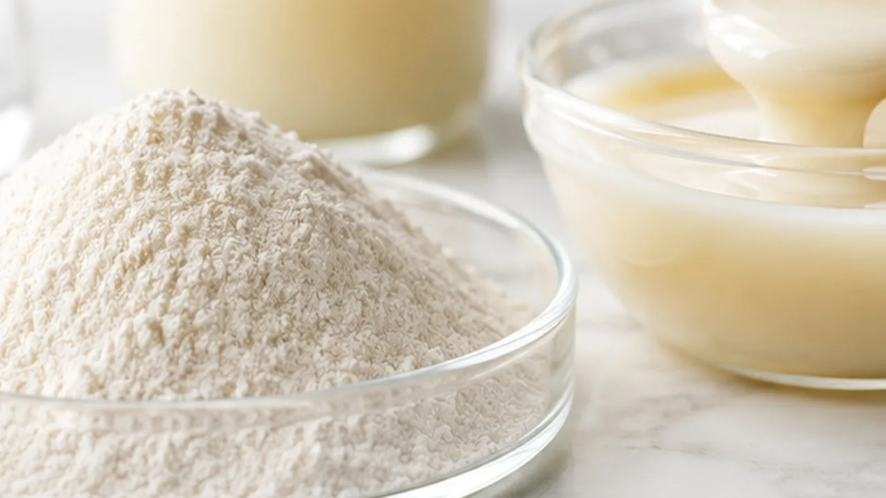 Ingredient product presentation alongside technical review context